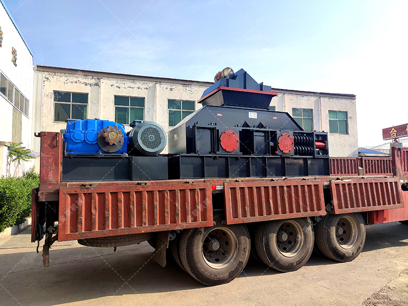 2PG1200x800大型對輥破碎機發貨 發往山東