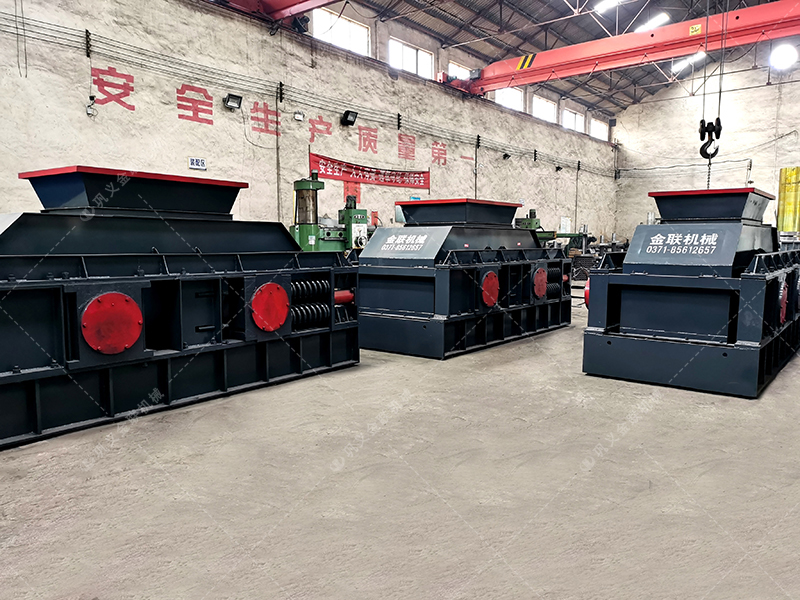 2PG1508半自動液壓對輥制砂機發貨圖片